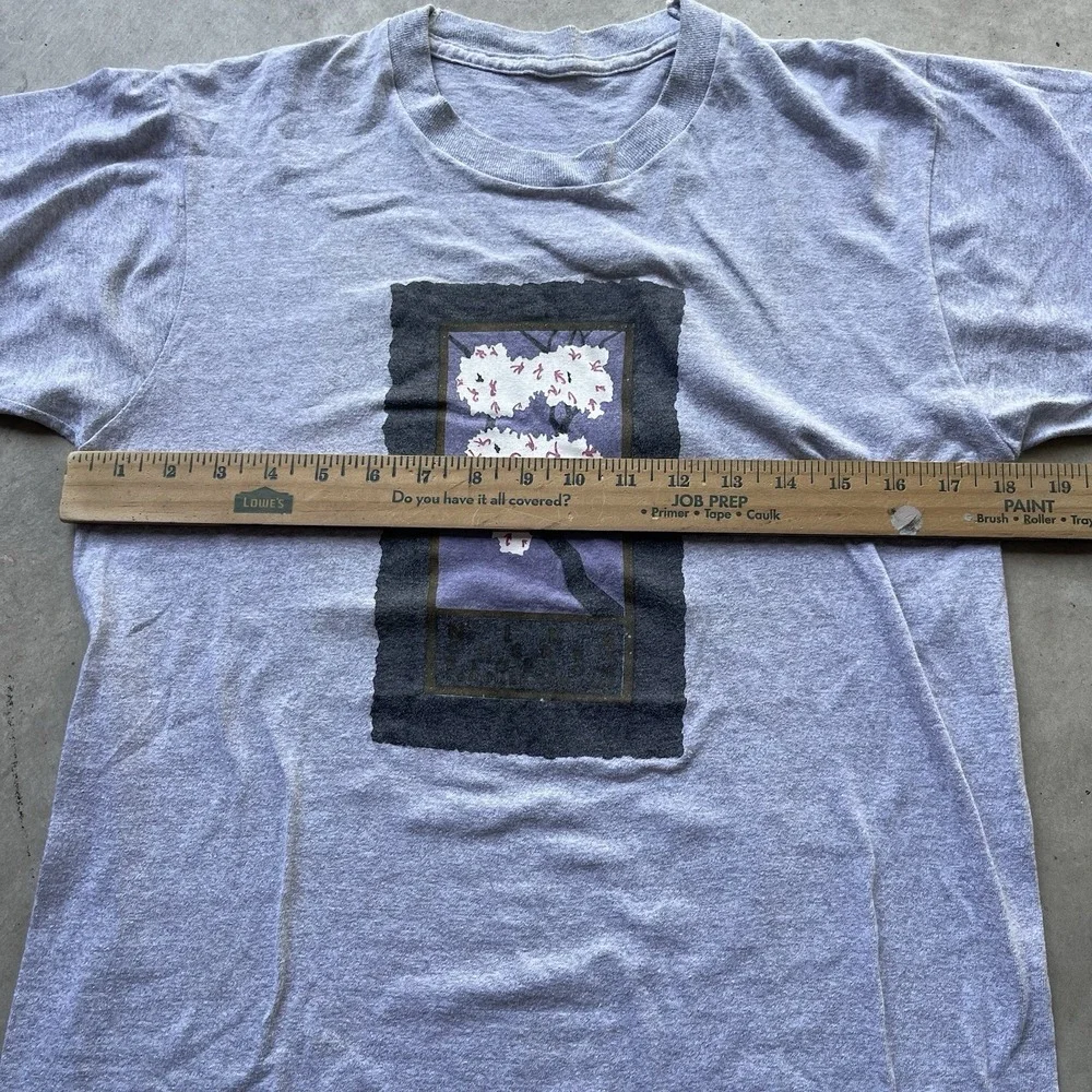Rare Vintage‎ 1990 Nike Cherry Blossom Ten Mile Run T Shirt Size S/M